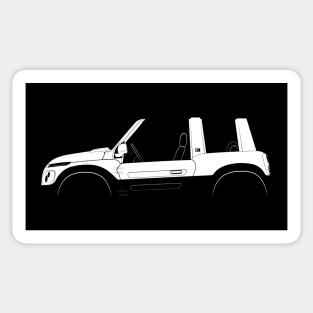 Citroen E-Mehari Silhouette Sticker